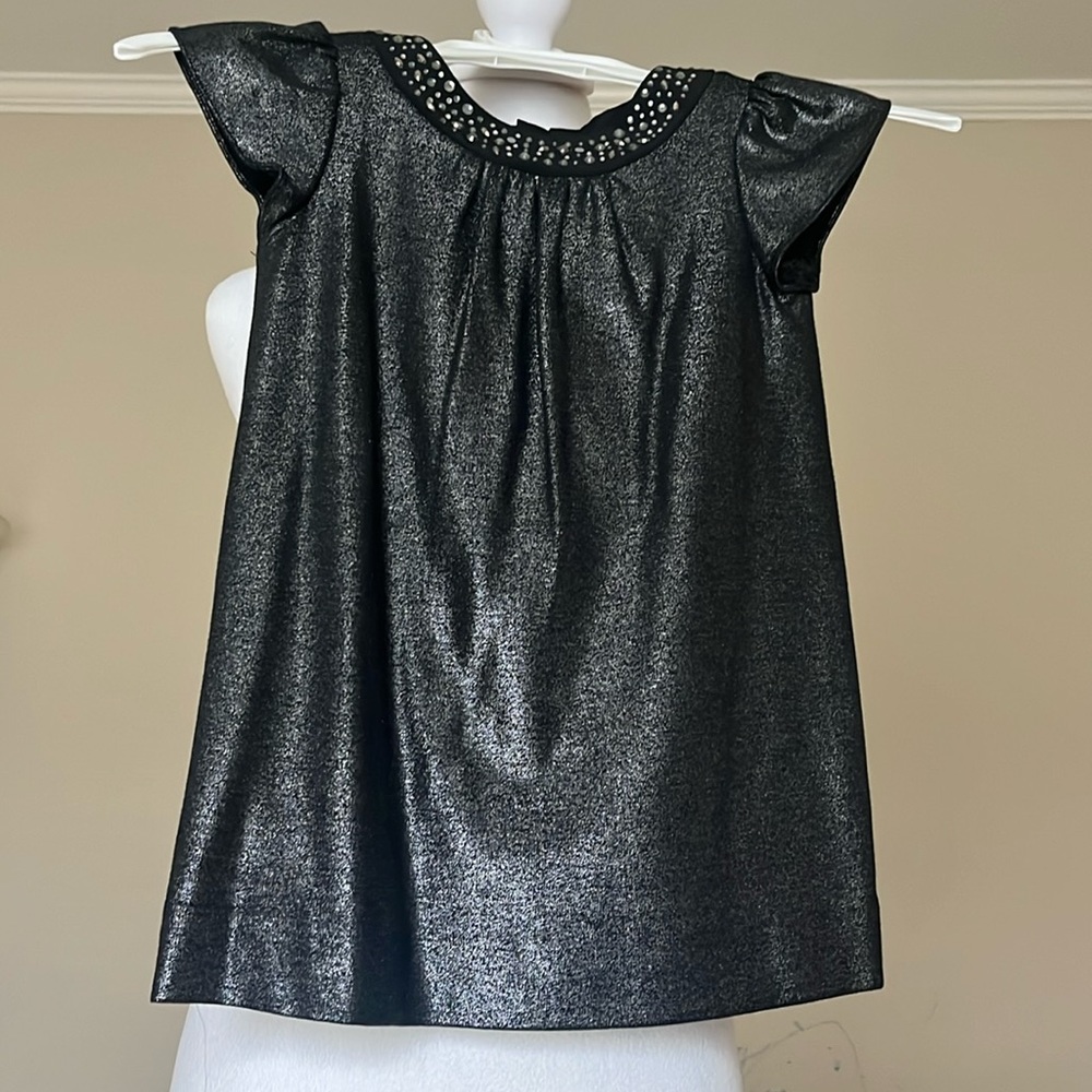 Girls Daisy Cap-Sleeve dress